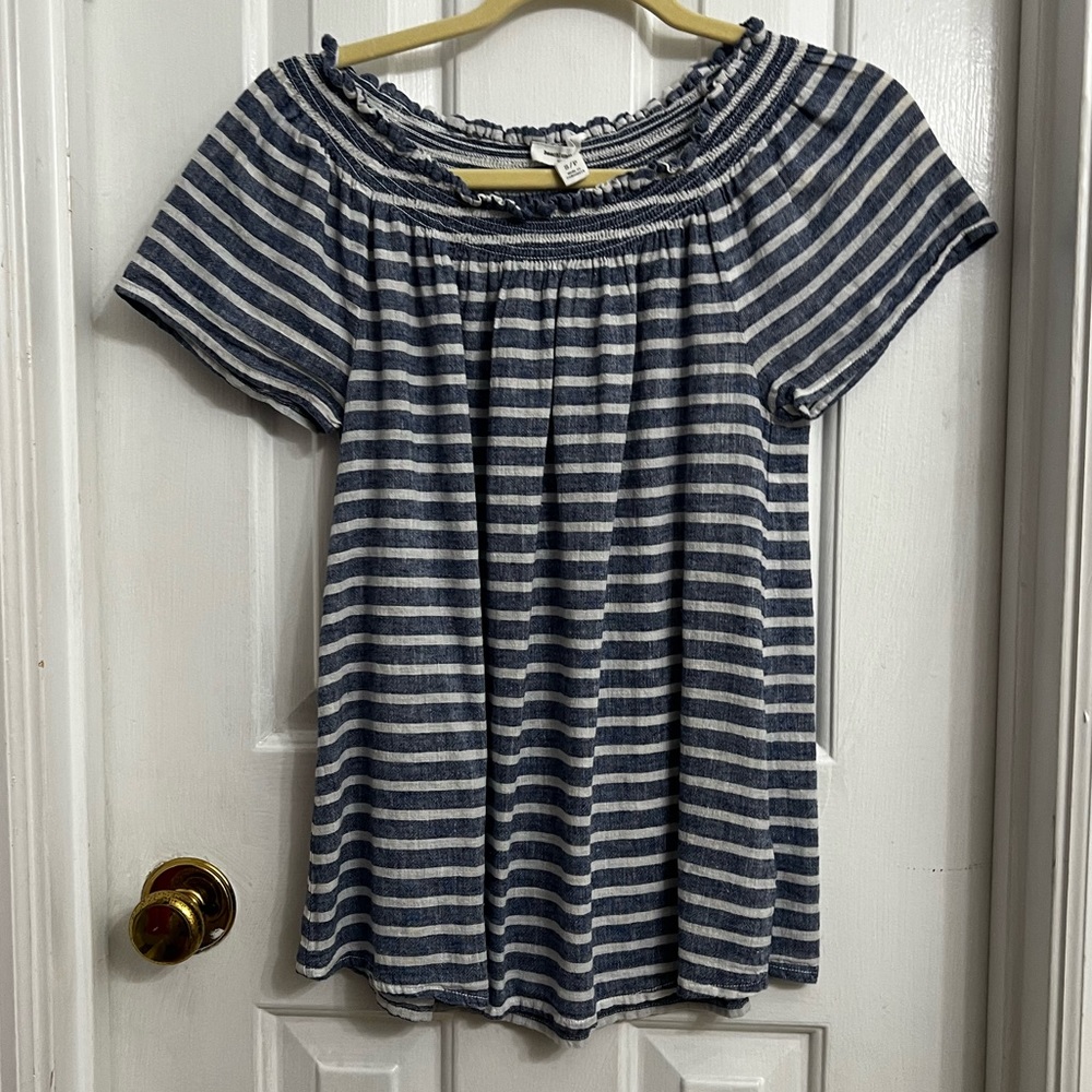 Beach Lunch Lounge - Off The Shoulder Top - Size S